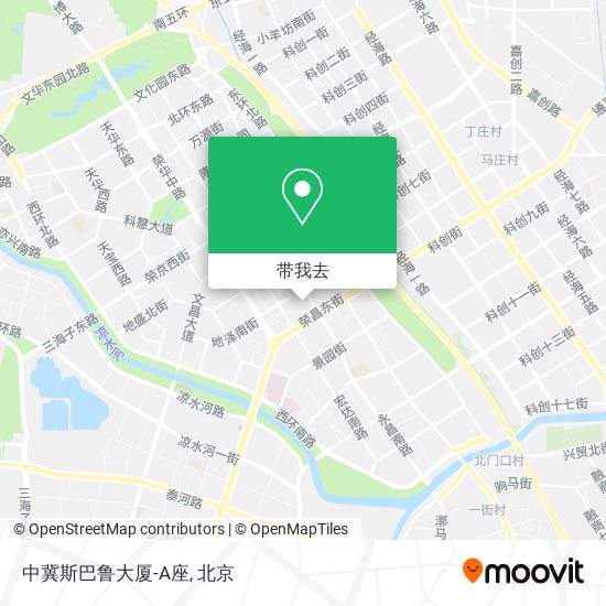 中冀斯巴鲁大厦-A座地图