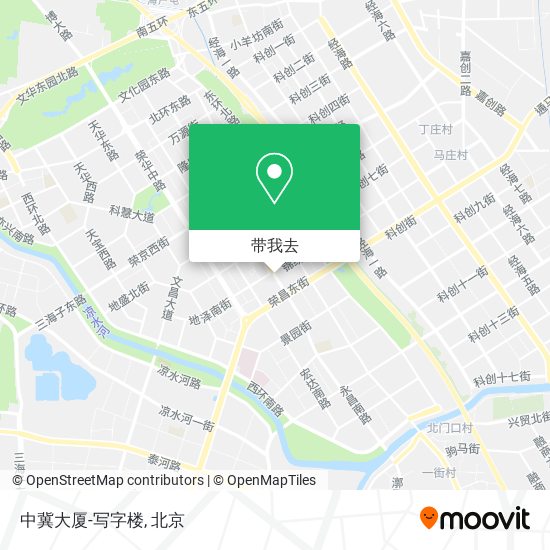 中冀大厦-写字楼地图