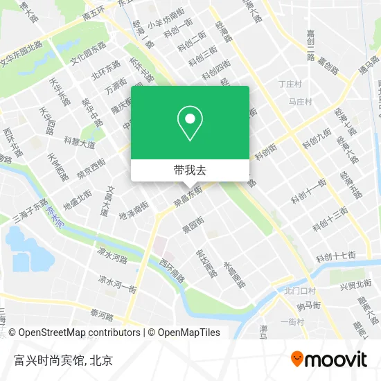 富兴时尚宾馆地图