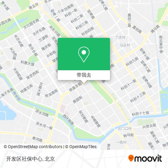 开发区社保中心地图