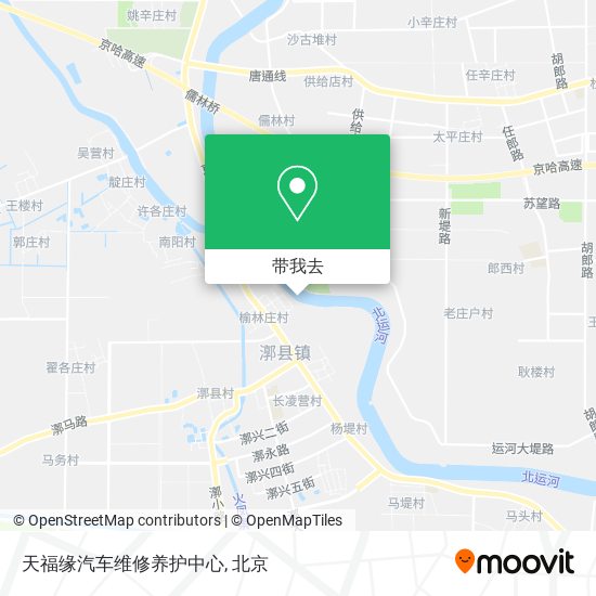 天福缘汽车维修养护中心地图