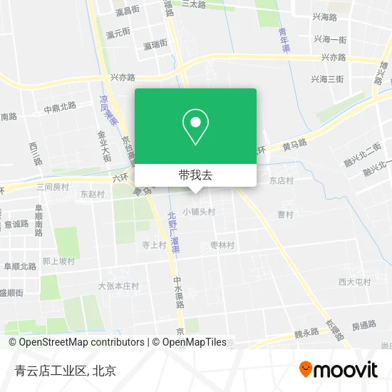 青云店工业区地图
