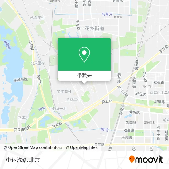 中运汽修地图