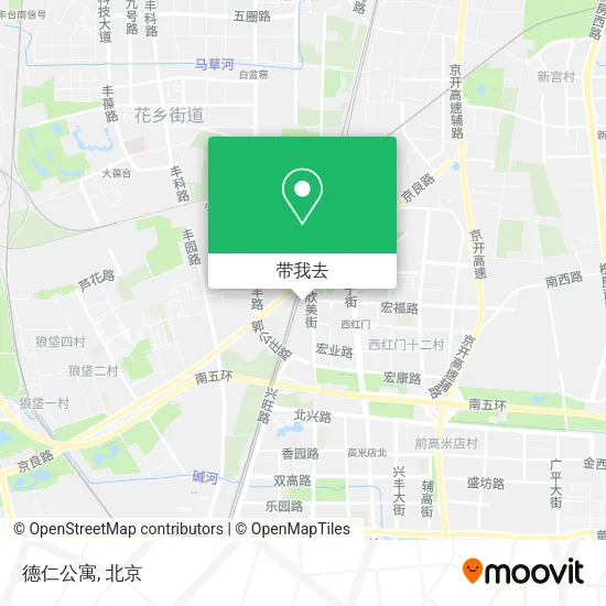 德仁公寓地图