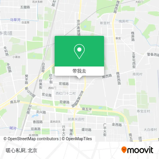 暖心私厨地图