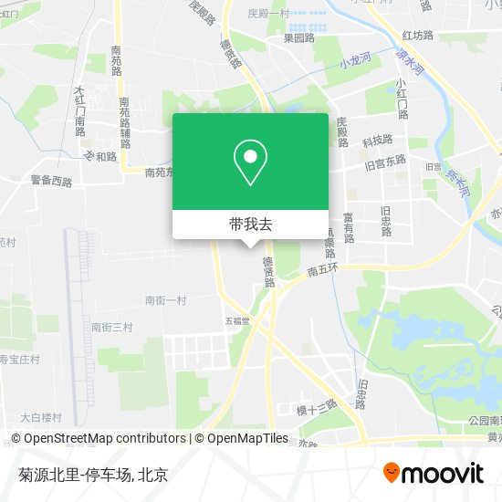 菊源北里-停车场地图