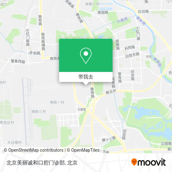 北京美丽诚和口腔门诊部地图