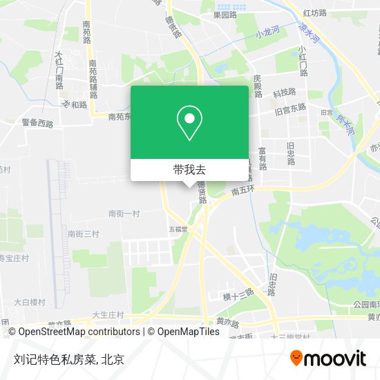 刘记特色私房菜地图