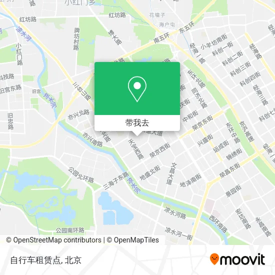 自行车租赁点地图