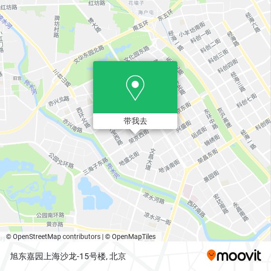 旭东嘉园上海沙龙-15号楼地图