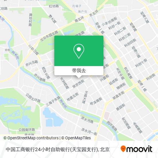 中国工商银行24小时自助银行(天宝园支行)地图