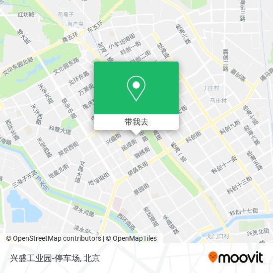 兴盛工业园-停车场地图