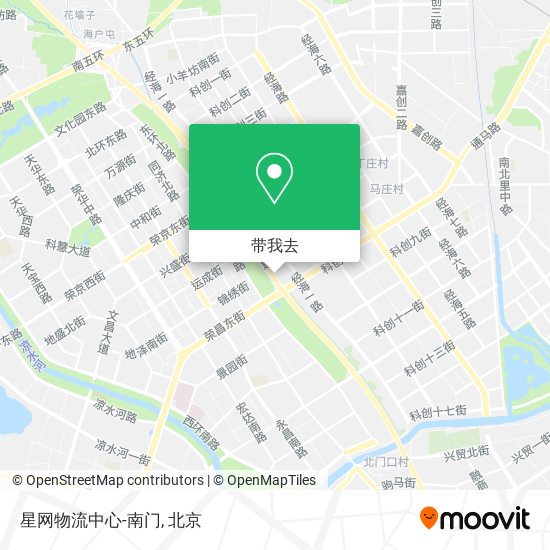 星网物流中心-南门地图