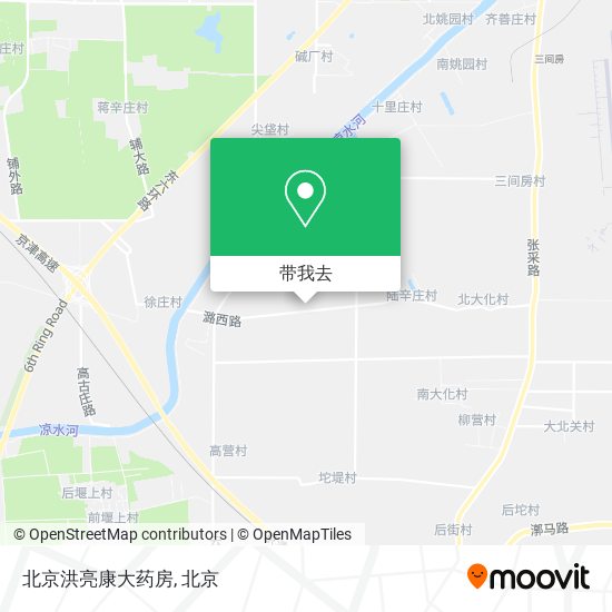 北京洪亮康大药房地图
