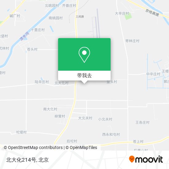 北大化214号地图