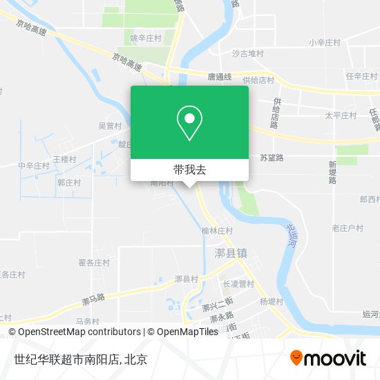 世纪华联超市南阳店地图