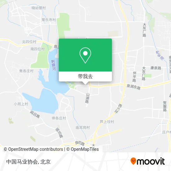 中国马业协会地图