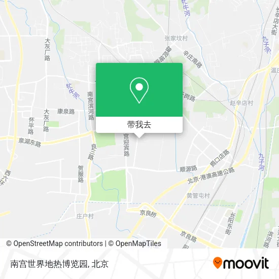 南宫世界地热博览园地图