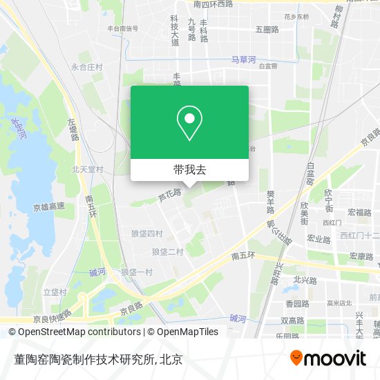 董陶窑陶瓷制作技术研究所地图