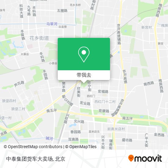 中泰集团货车大卖场地图