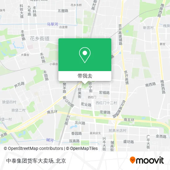 中泰集团货车大卖场地图