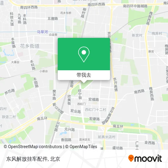 东风解放挂车配件地图