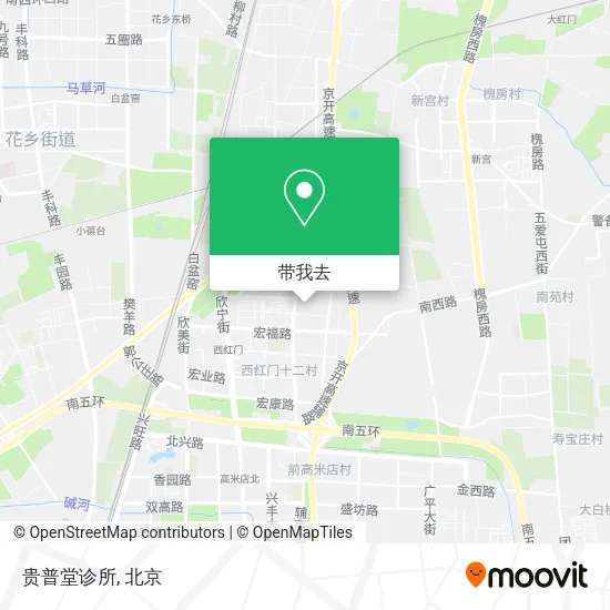 贵普堂诊所地图