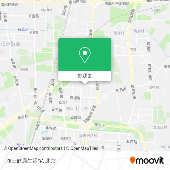 净土健康生活馆地图