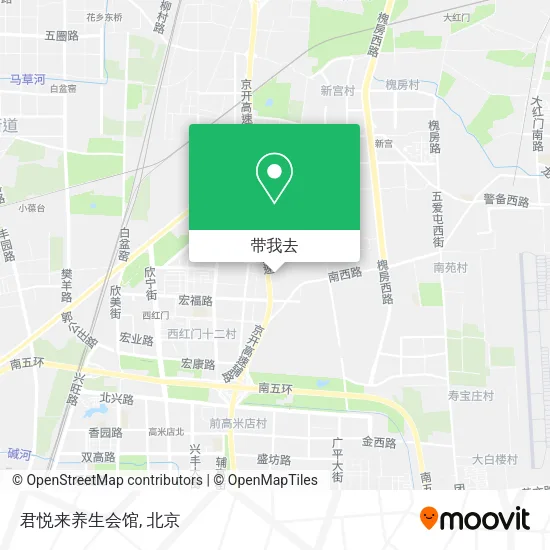 君悦来养生会馆地图