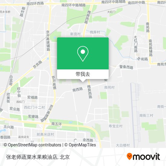张老师蔬菜水果粮油店地图