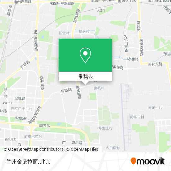 兰州金鼎拉面地图