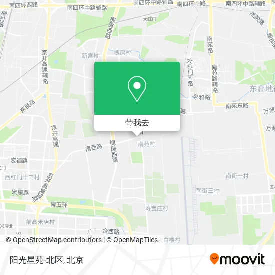 阳光星苑-北区地图