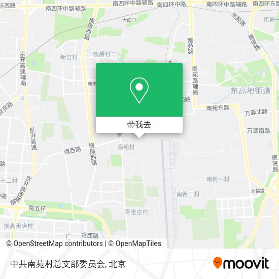 中共南苑村总支部委员会地图
