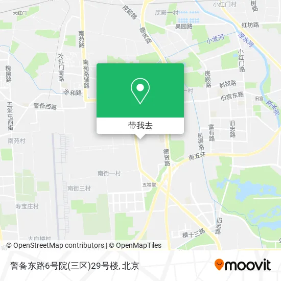 警备东路6号院(三区)29号楼地图
