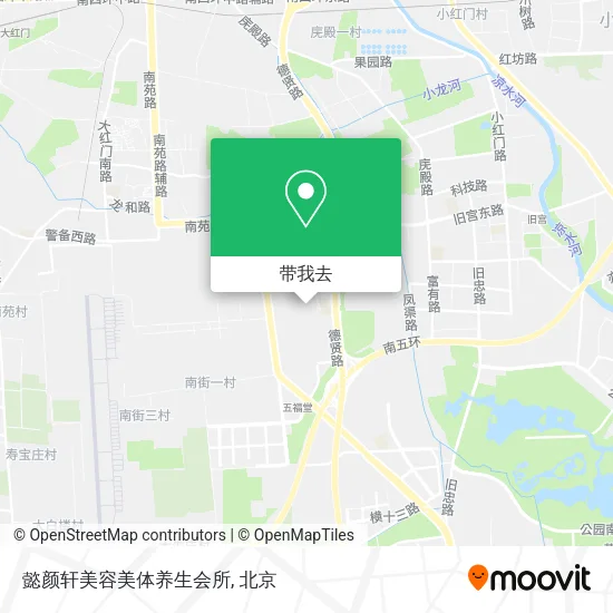 懿颜轩美容美体养生会所地图