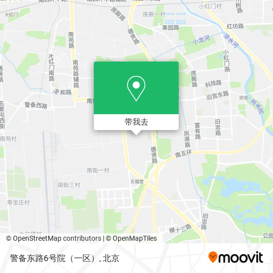 警备东路6号院（一区）地图
