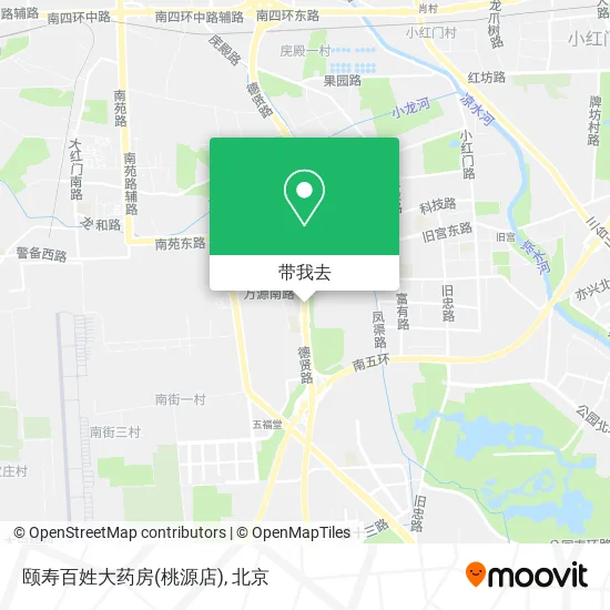 颐寿百姓大药房(桃源店)地图