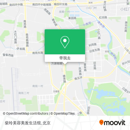 柴玲美容美发生活馆地图