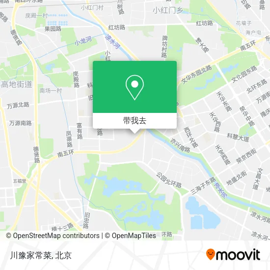 川豫家常菜地图