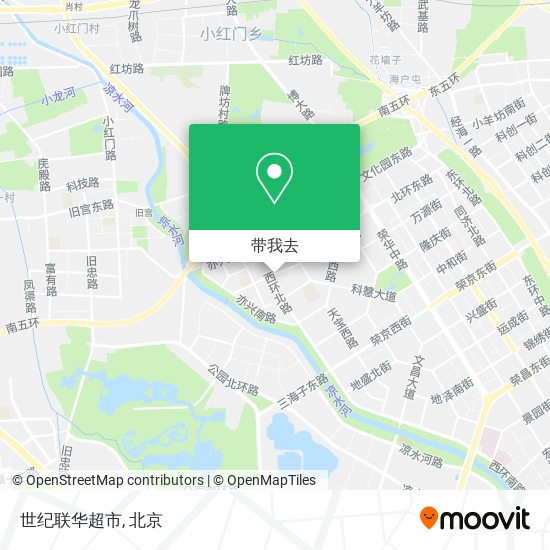 世纪联华超市地图