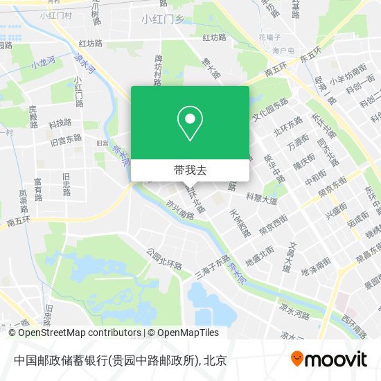 中国邮政储蓄银行(贵园中路邮政所)地图