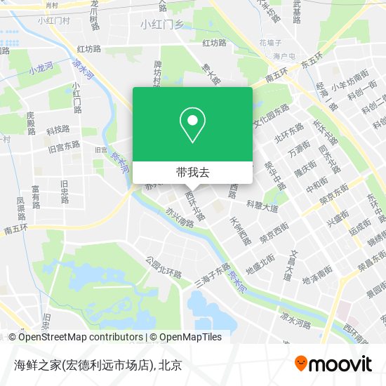海鲜之家(宏德利远市场店)地图