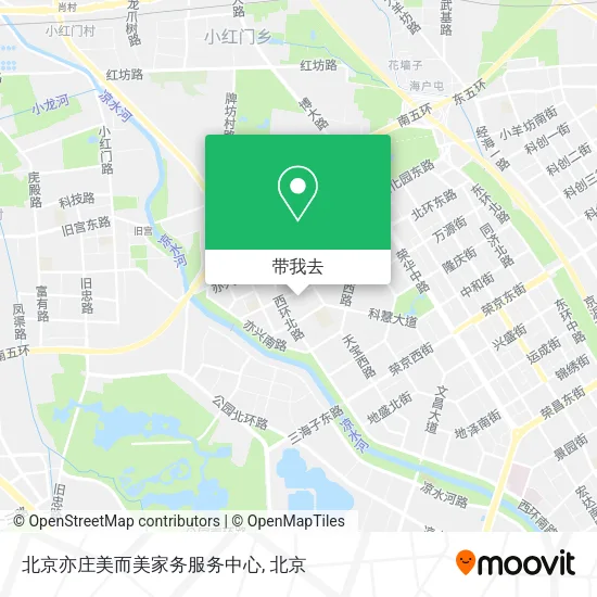 北京亦庄美而美家务服务中心地图