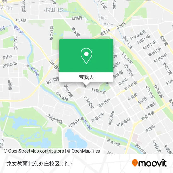 龙文教育北京亦庄校区地图