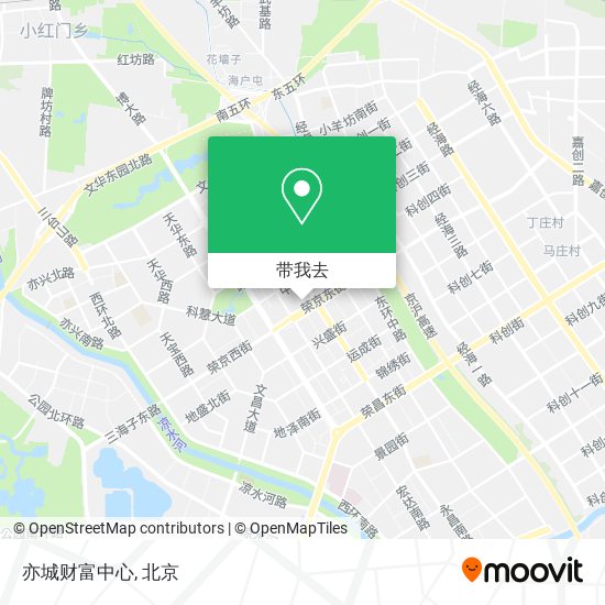 亦城财富中心地图