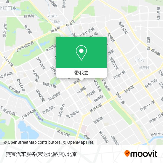 燕宝汽车服务(宏达北路店)地图