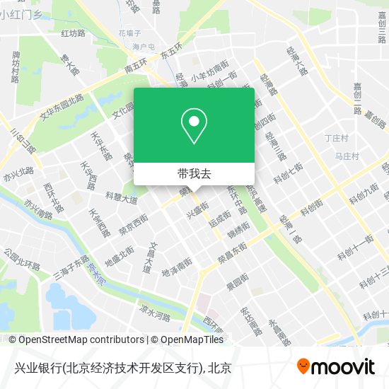 兴业银行(北京经济技术开发区支行)地图