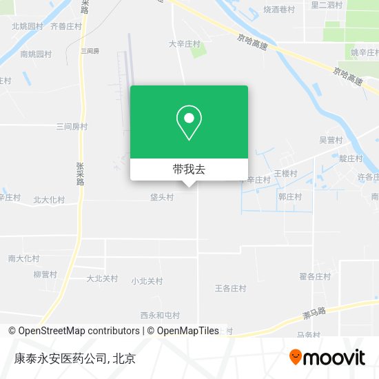 康泰永安医药公司地图