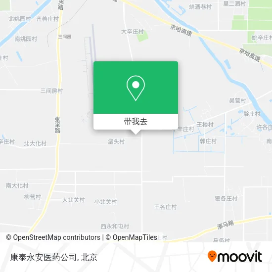 康泰永安医药公司地图