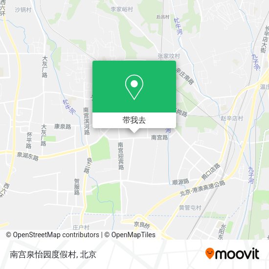 南宫泉怡园度假村地图